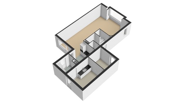 Floorplan - de Wieken 5, 8311 BC Espel